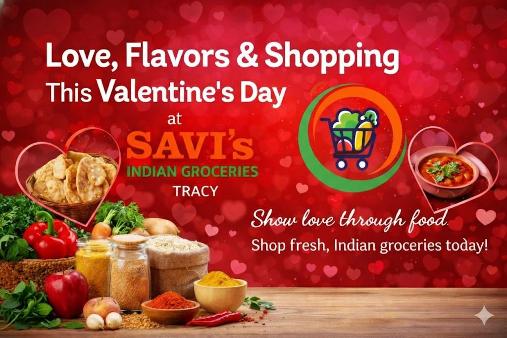Valentine’s Shopping with a Twist: Love, Flavors & Family at Savi’s Indian Groceries